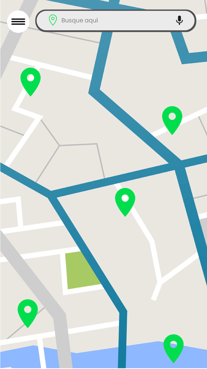 EtiaApp Mapa de estaciones de carga